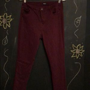 Maroon Skinny